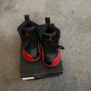 SOLD!!! Infant Jordan 12- “Flu Game” Size 5c